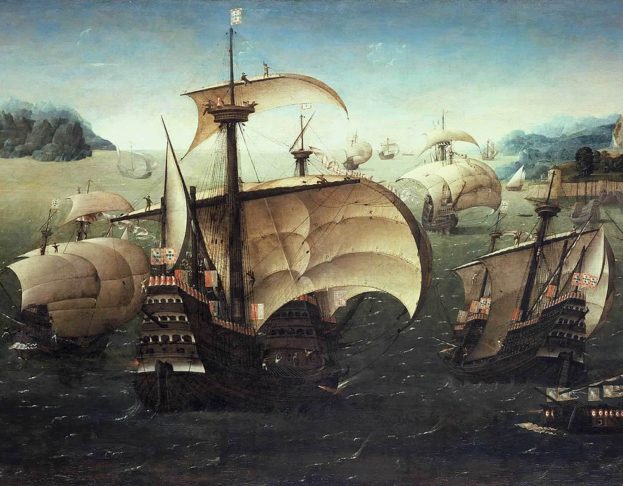 Tudo indica que a última viagem de Vasco da Gama começou em abril de 1524, a bordo do navio Santa Catarina do Monte Sinai, com outros 13 navios.