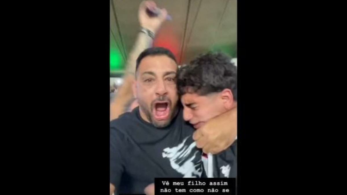 Veja vídeo gravado pelo ex-jogador no setor oeste do Estádio Mário Filho depois do pênalti que levou o Cruz-Maltino à decisão da Copa do Brasil