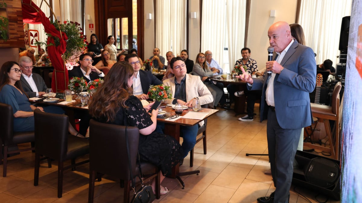 O presidente interino do BNB, Wanger de Alencar, reuniu jornalistas cearenses e fez um balanço do ano de 2025 