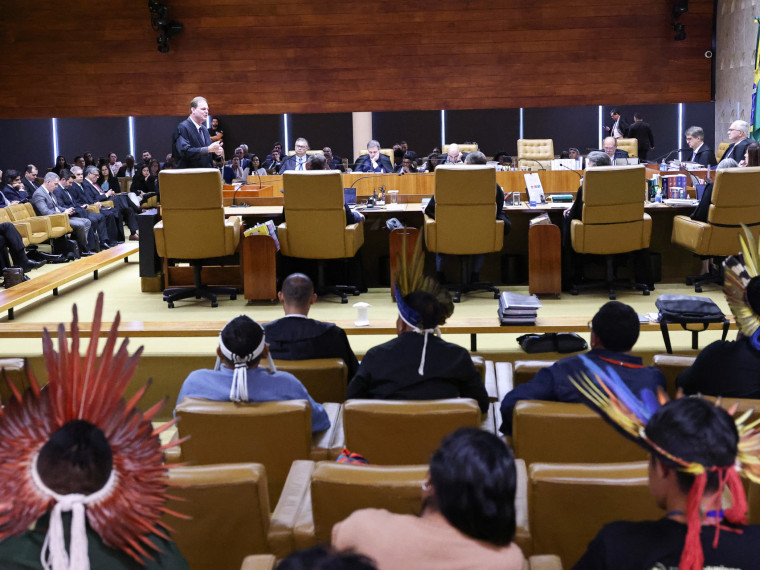 STF tem seis votos para derrubar lei que validou marco temporal