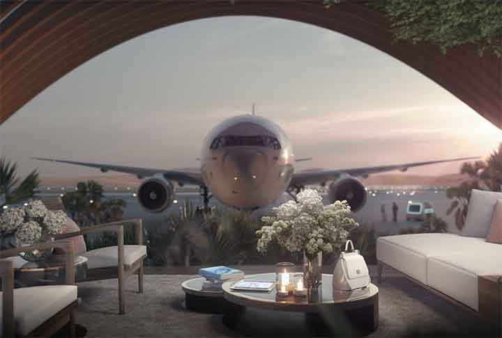 Aeroporto Internacional do Mar Vermelho, Arábia Saudita: O aeroporto está localizado a cerca de 15 quilômetros da cidade de Al Wajh e faz parte do Projeto Mar Vermelho, um ambicioso projeto de desenvolvimento turístico na região.