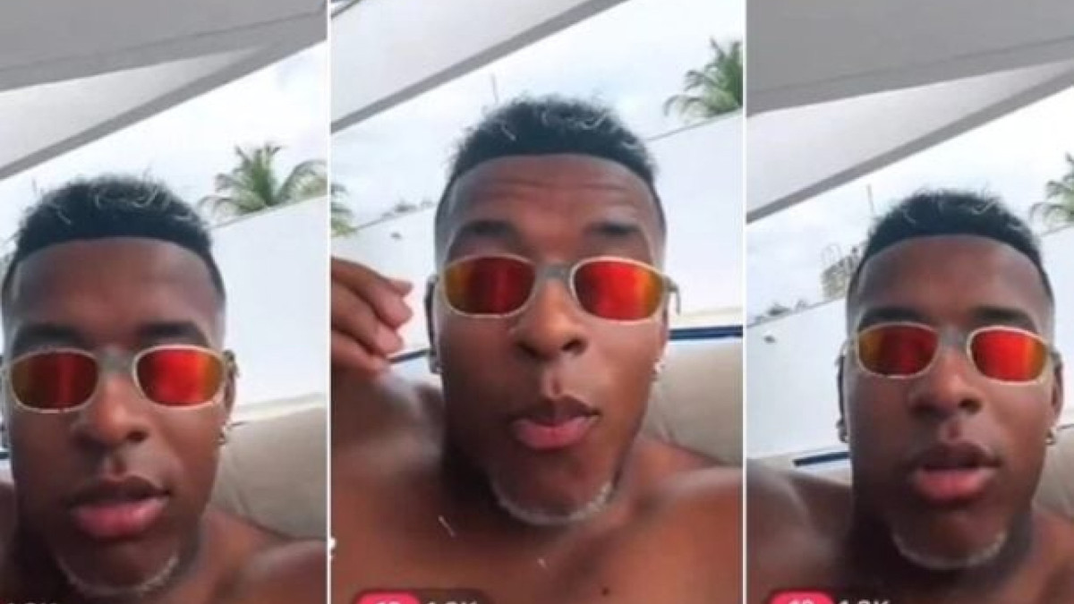 Atacante do Cruzeiro estava ao vivo no TikTok quando iniciou a sequência de ofensas contra o adversário da semifinal da Copa do Brasil