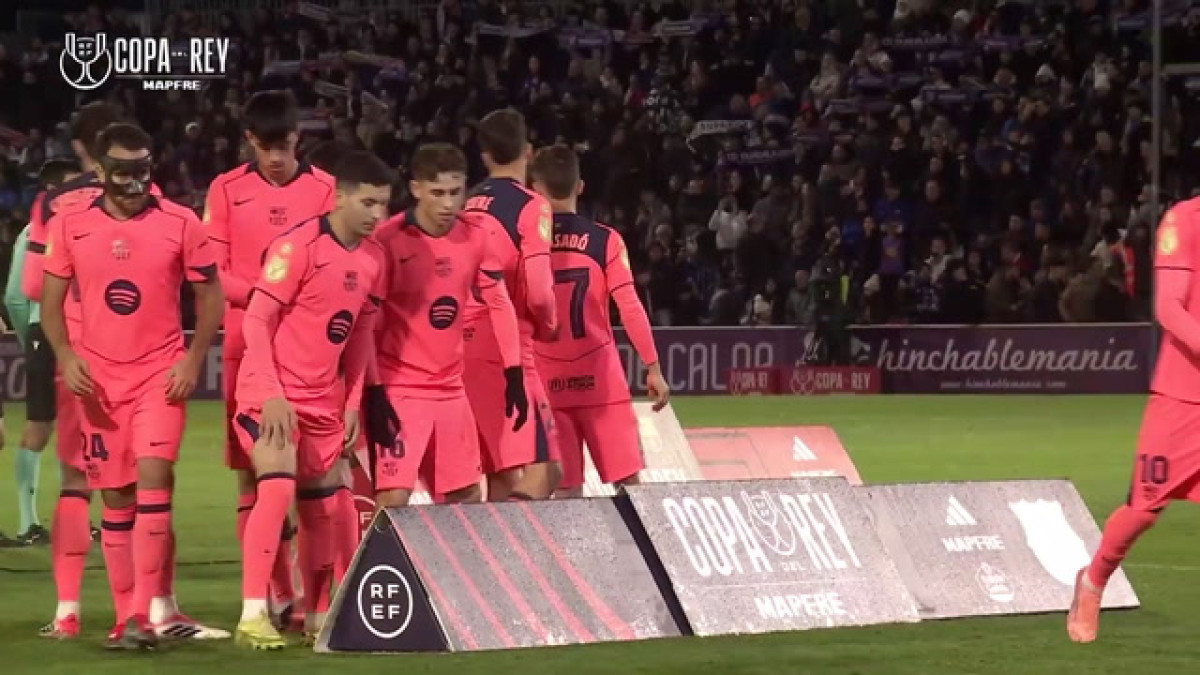 Os gols no fim do Barcelona garantem vaga nas oitavas da Copa do Rei