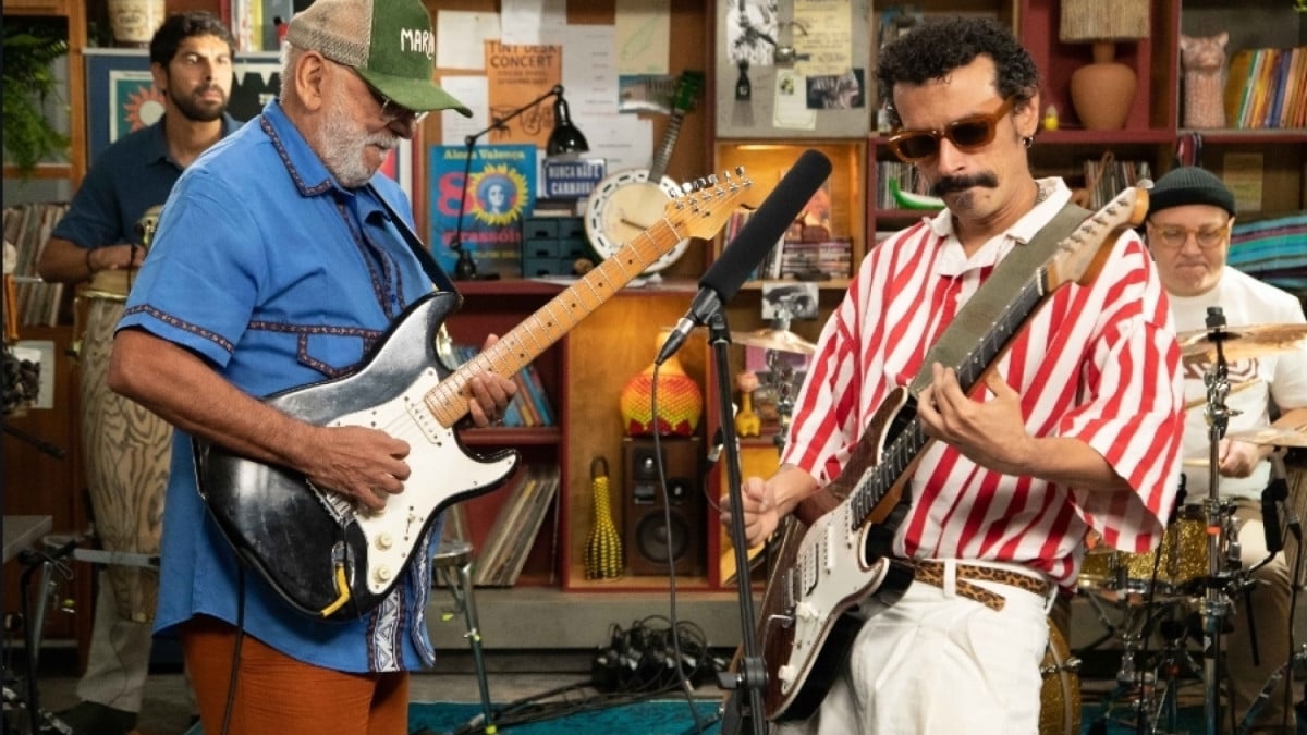 Manoel e Felipe Cordeiro participam do Tiny Desk Brasil