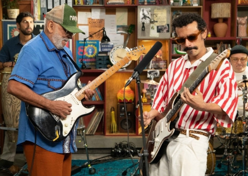 Manoel e Felipe Cordeiro participam do Tiny Desk Brasil