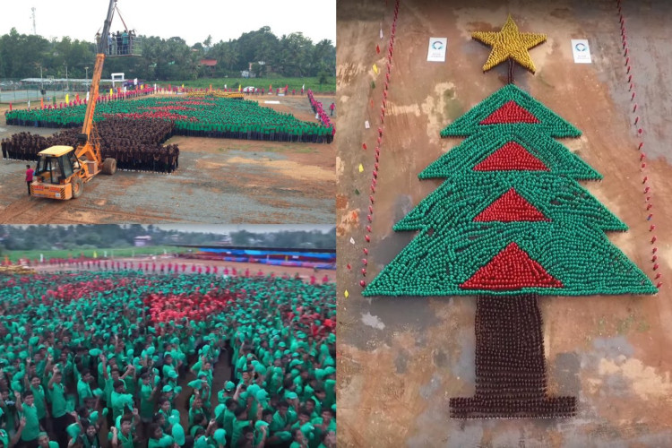 Maior &aacute;rvore humana foi montada na &Iacute;ndia 