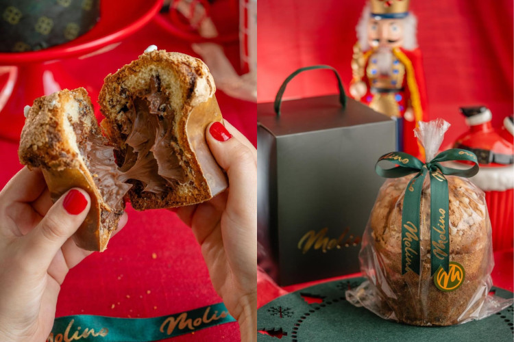 Destacados como op&ccedil;&atilde;o para presente, o card&aacute;pio de Natal da Molino conta com dois tipos de panetones: mini panetone trufado e um panetone simples e sem erro