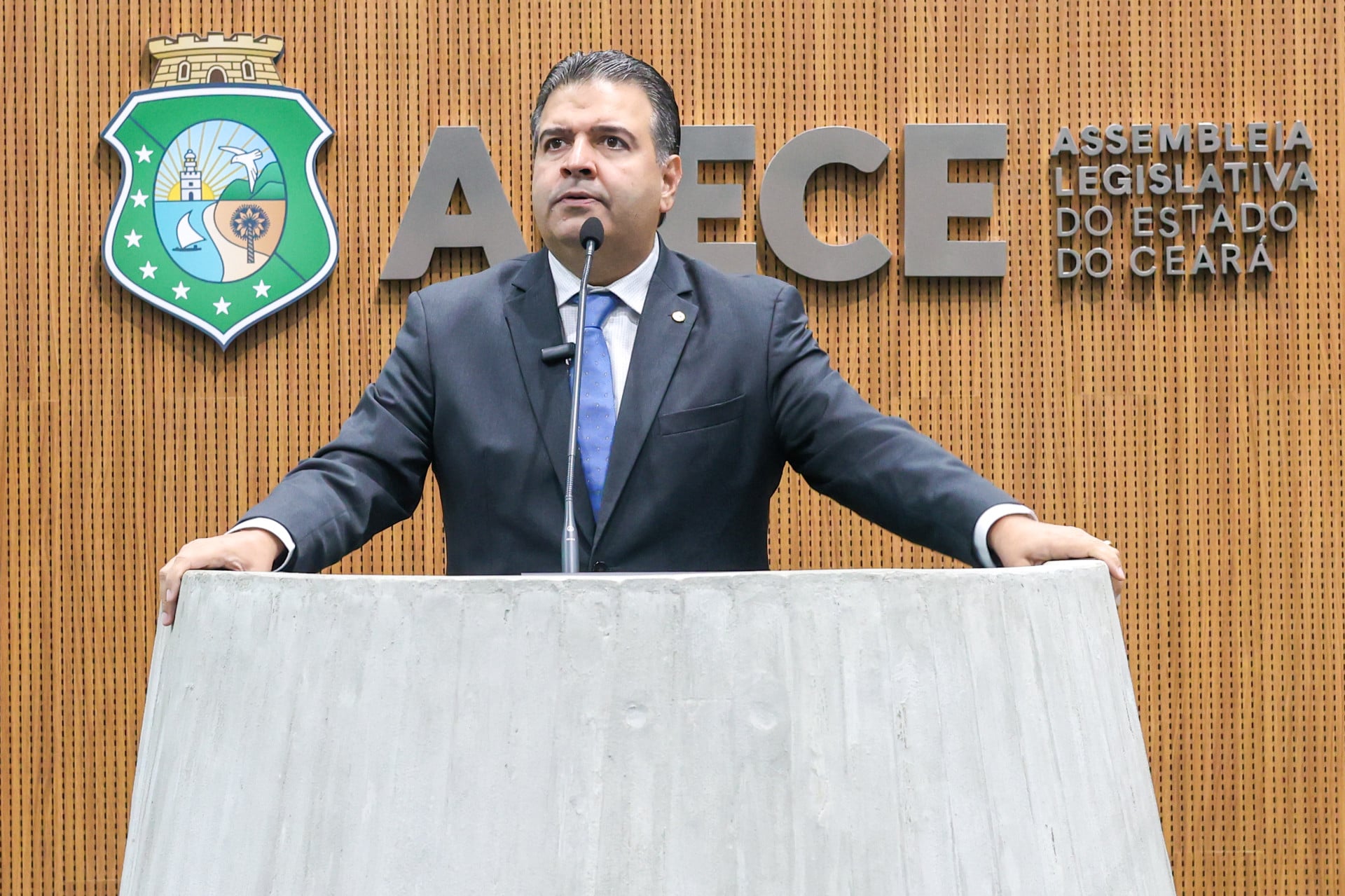 Deputado estadual Felipe Mota (União) (Foto: Alece/José Leomar)