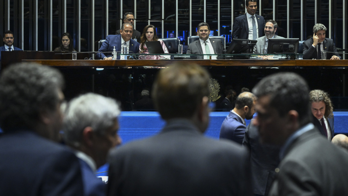 Projeto de Lei da Dosimetria foi aprovado nesta quarta-feira, 17, na Comissão de Constituição e Justiça do Senado e seguiu para votação no plenário