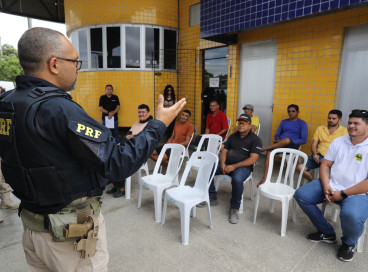 Pol&iacute;cia Rodovi&aacute;ria Federal (PRF) realiza abertura oficial da Opera&ccedil;&atilde;o Rodoviva no km 19 da BR-116 