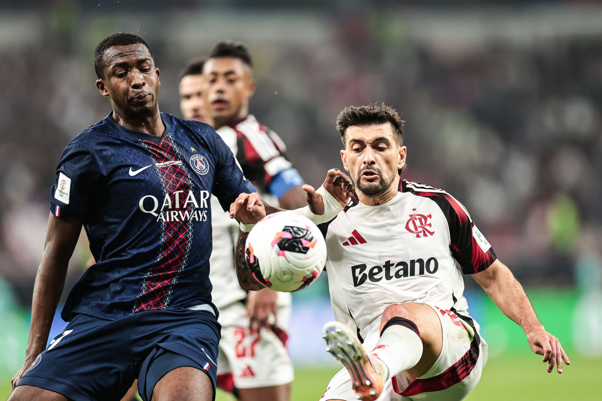 Final do Intercontinental de 2025 entre PSG e Flamengo (Foto: Gilvan de Souza/Flamengo)