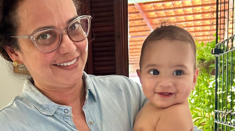 Liana da Mota Ponte, 49, adotou José Roberto, 10 meses, por meio do programa Entrega Legal 