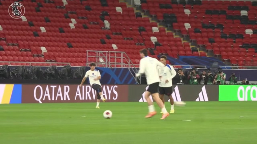 PSG se prepara em Doha para enfrentar o Flamengo 