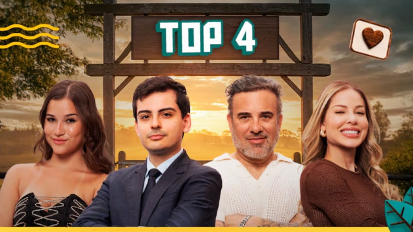  Duda, Dudu, Fabiano e Saory s&atilde;o os quatro finalistas de A Fazenda 17; confira o favorito ao pr&ecirc;mio, segundo votos parciais da Enquete Uol 