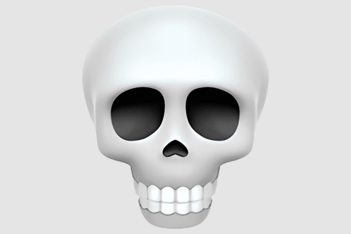 Outros emojis foram apontados como problemáticos por ofensa ou ambiguidade, como o da caveira, que pode significar morte ou morrendo de rir.