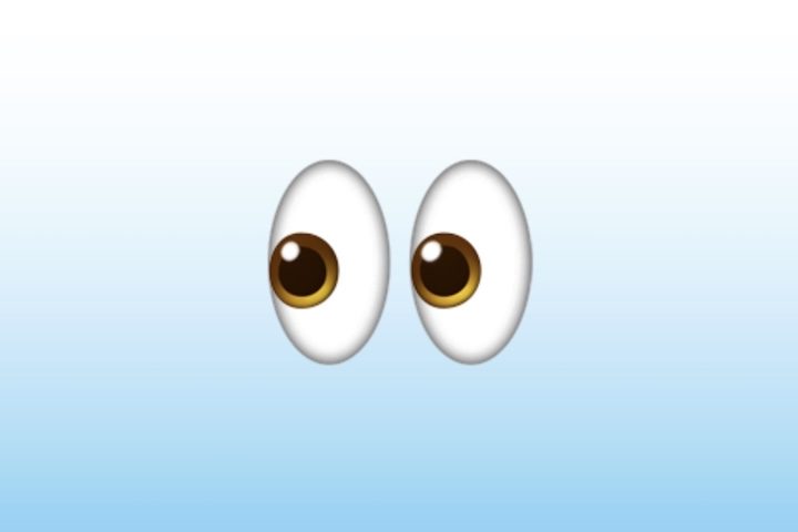 O tradicional olhinhos para o lado, por sua vez, pode ser visto como um olhar desconfiado ou dissimulado.