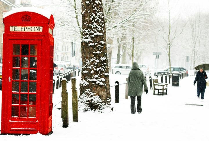 Outros lugares como Londres poderiam ter invernos congelados por meses seguidos.