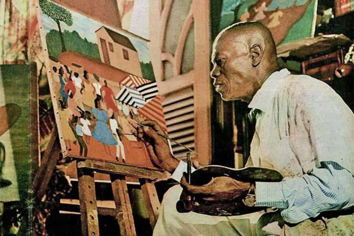 Além de músico consagrado, Heitor dos Prazeres teve uma trajetória notável nas artes plásticas. 