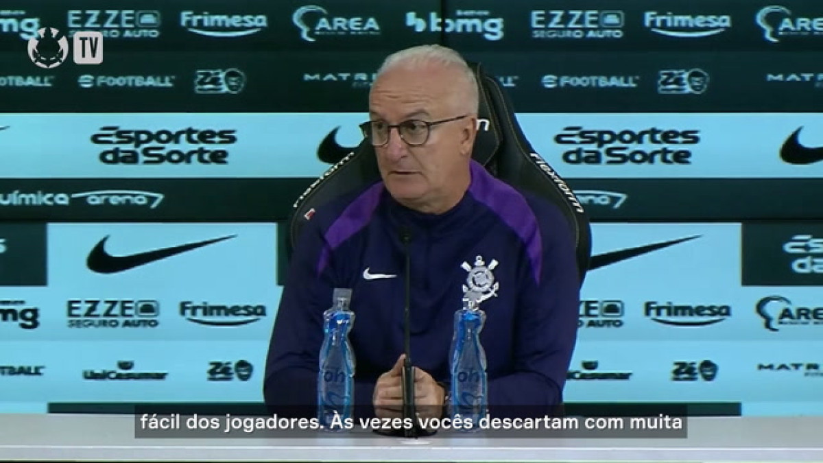 Dorival reforça confiança em Yuri e reconhece Corinthians abaixo em final