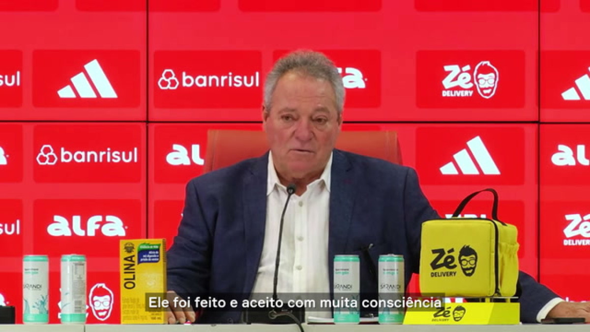 Abel Braga é apresentado como Diretor Técnico do Inter: 'Honrado'