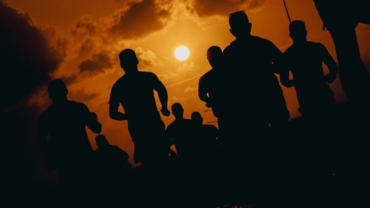 Atletas participam de prova