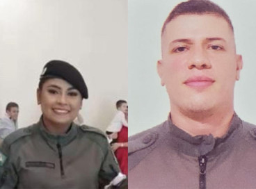  PM Joaquim Gomes é acusado de matar a tiros a companheira, também policial militar, Larissa Gomes 