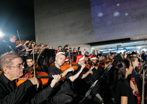 Camerata de Cordas da UFC em apresentação