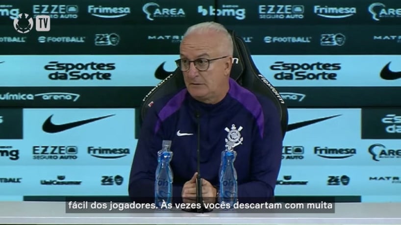 Dorival reforça confiança em Yuri e reconhece Corinthians abaixo em final 