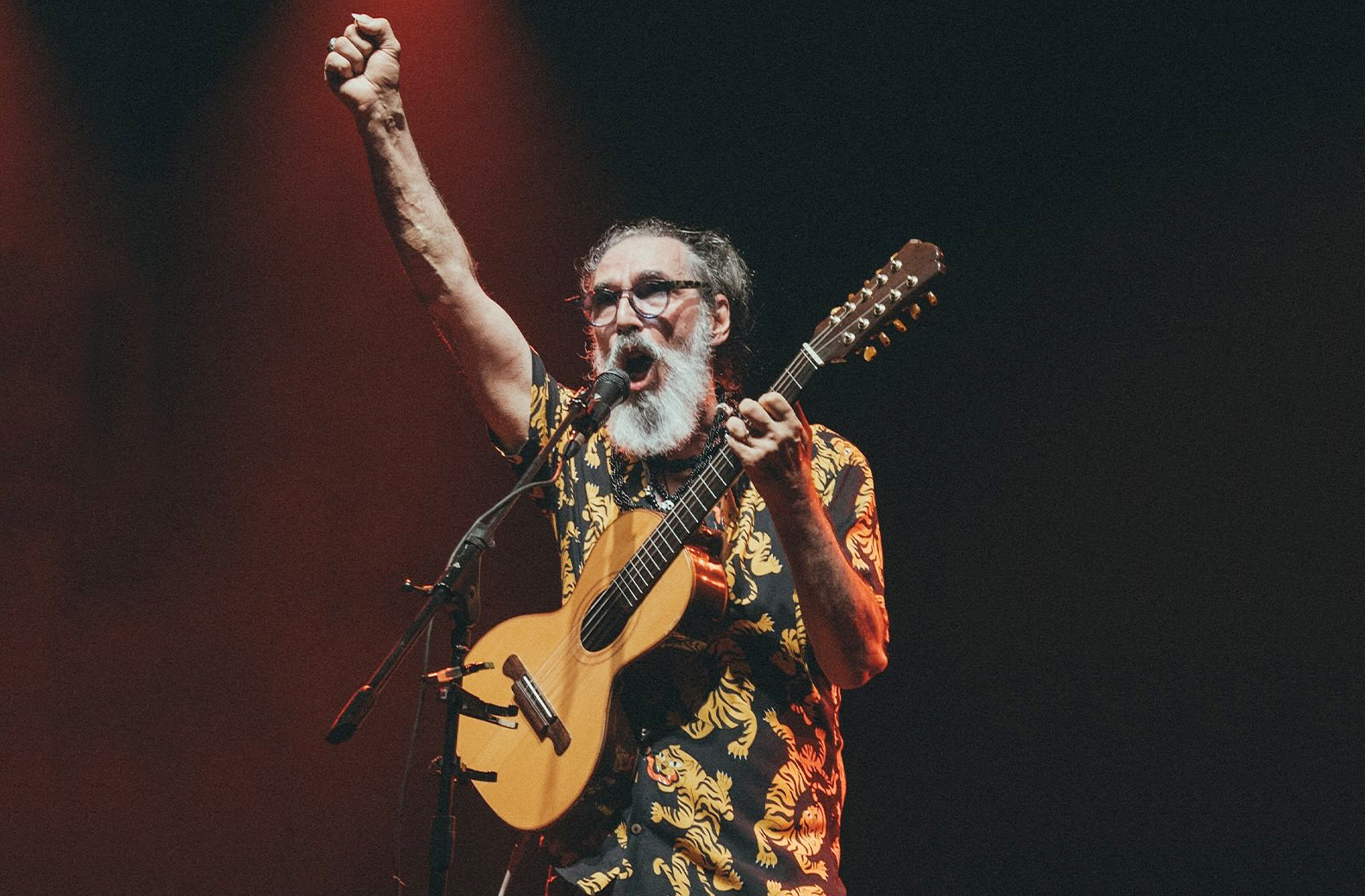O cantor vê o Brasil como um país em crise cultural e moral. Critica a educação, a política e a mídia, propondo uma “revolução estética”. Suas ideias são controversas, mas provocam reflexão.