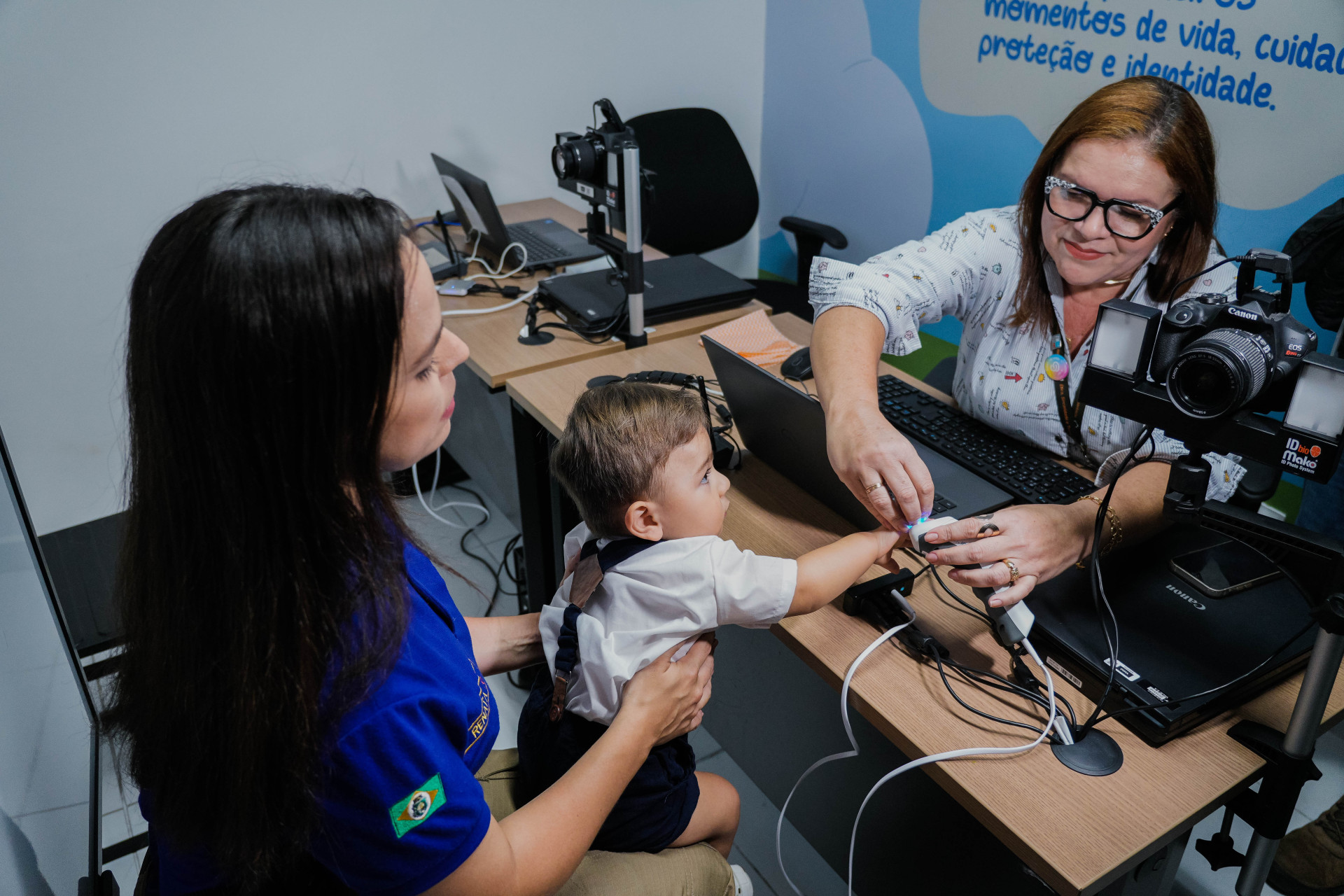￼CRIANÇAS poderão ter a carteira de identidade nos primeiros dias de vida (Foto: FERNANDA BARROS)