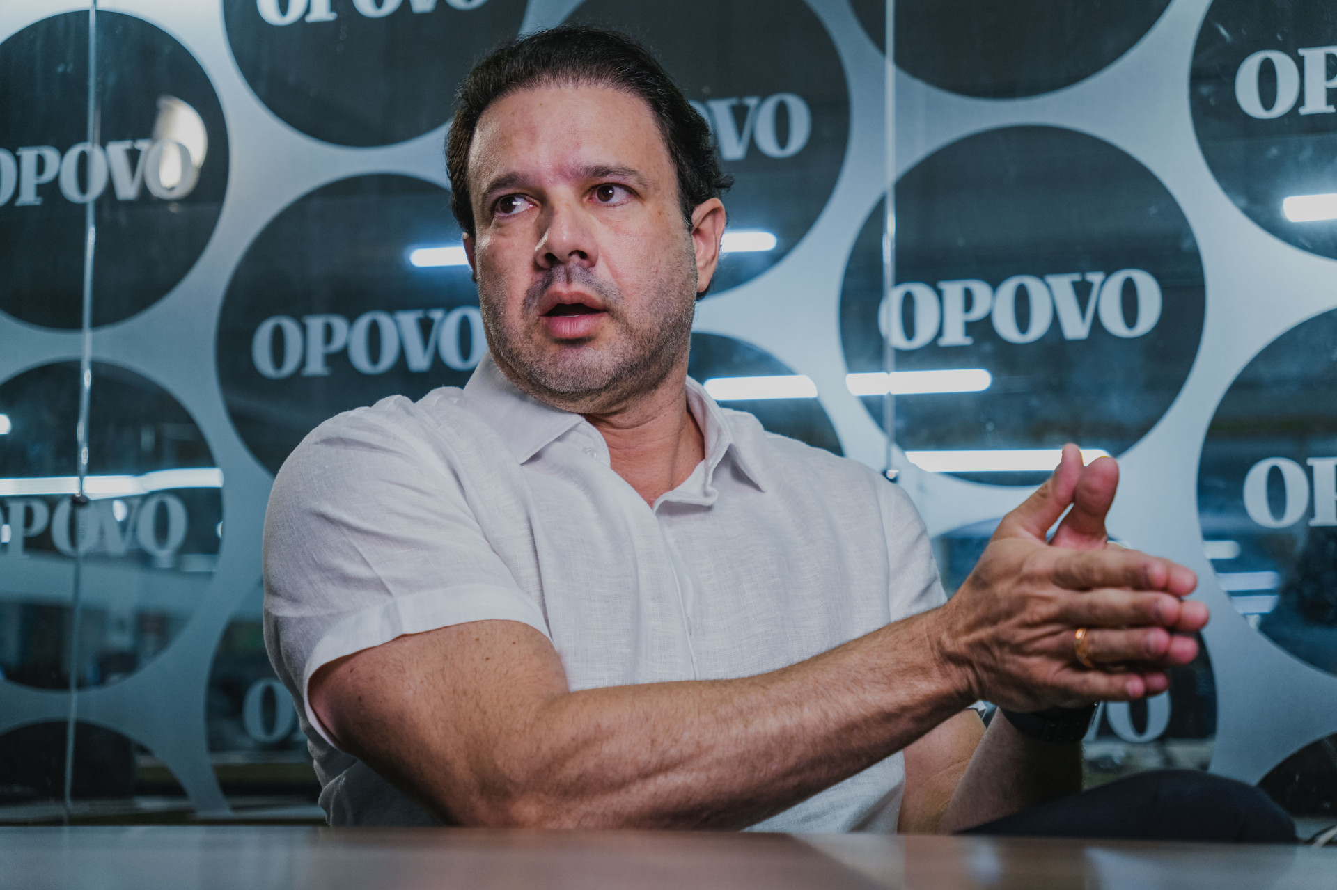 ￼PRESIDENTE da Câmara de Fortaleza, Leo Couto (PSB) (Foto: FERNANDA BARROS)