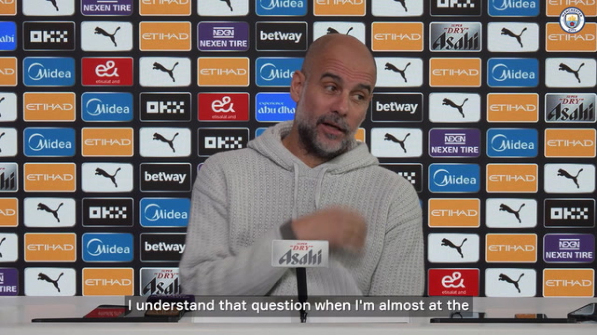 Guardiola admits City exit is inevitable but not soon