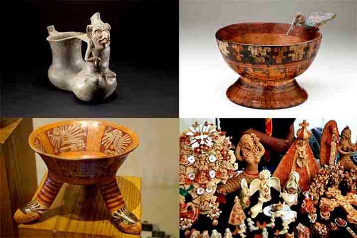 Oaxaca, México - Produz uma cerâmica única produzida a partir de argila local e caracterizada pela cor escura. O material se chama Barro Preto de Oaxaca. A técnica de modelagem e queima é tradicional e passou de geração em geração, tornando-se um ícone da cultura mexicana.
