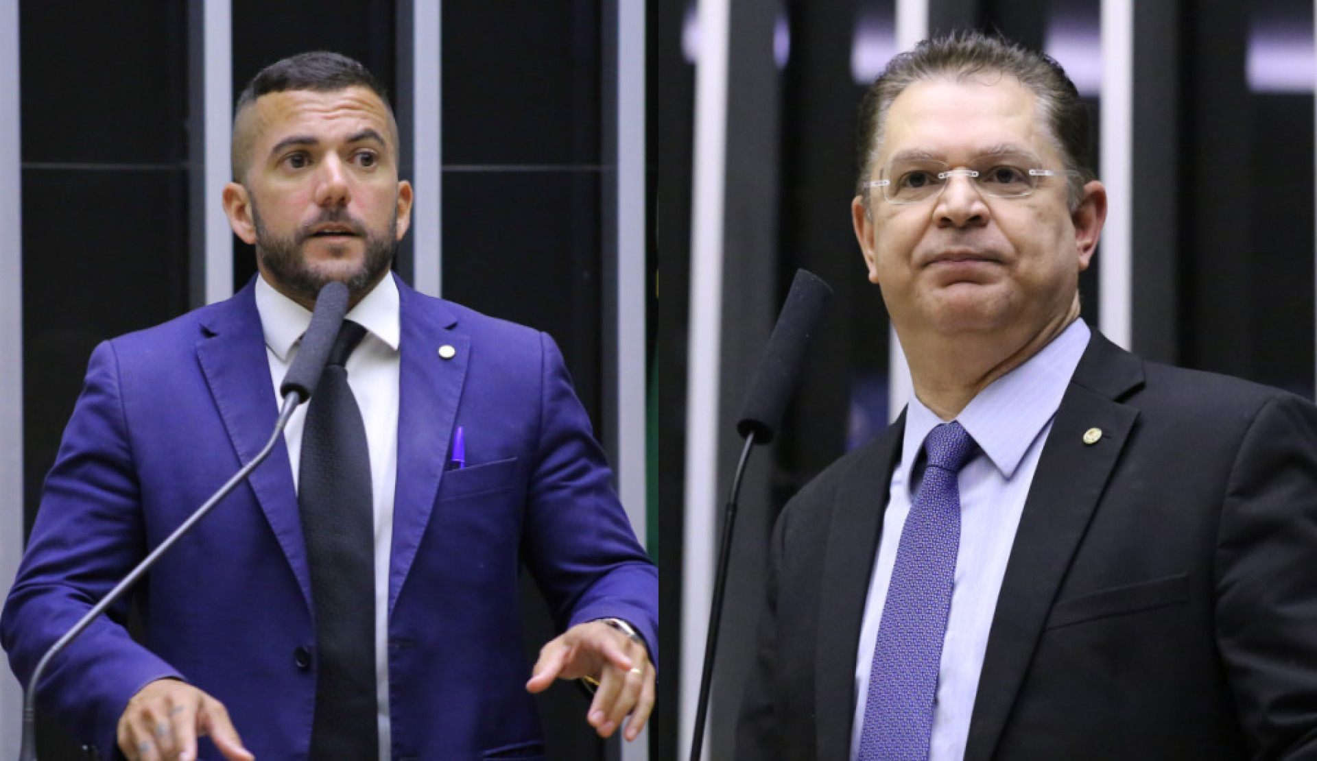 ￼DEPUTADOS foram alvos de mandados de busca e apreensão  (Foto:  Michel Jesus/ Câmara dos Deputados e Kayo Magalhães / Câmara dos Deputados )