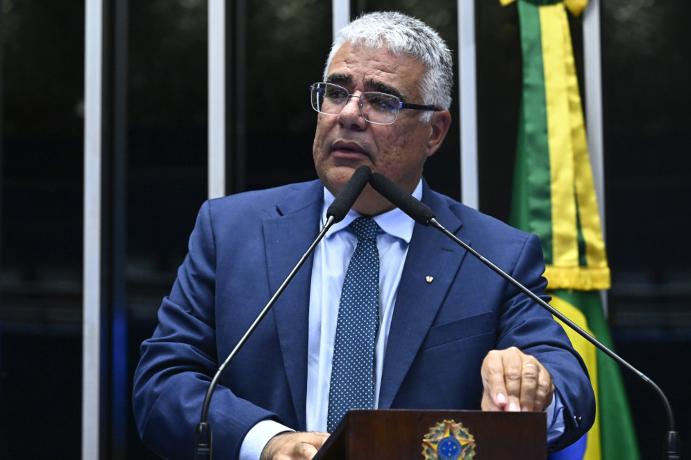 Senador Eduardo Gir&atilde;o (Novo-CE)(Foto: Waldemir Barreto/Ag&ecirc;ncia Senado)