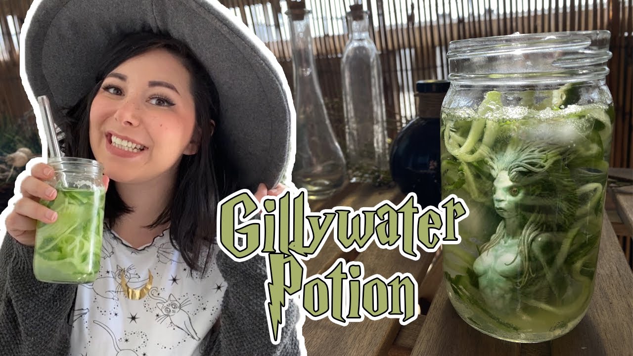 Chá de Gillywater – Bebida consumida por bruxos em bares e tavernas. Não é muito detalhada nos livros, mas é mencionada como uma opção sofisticada.
