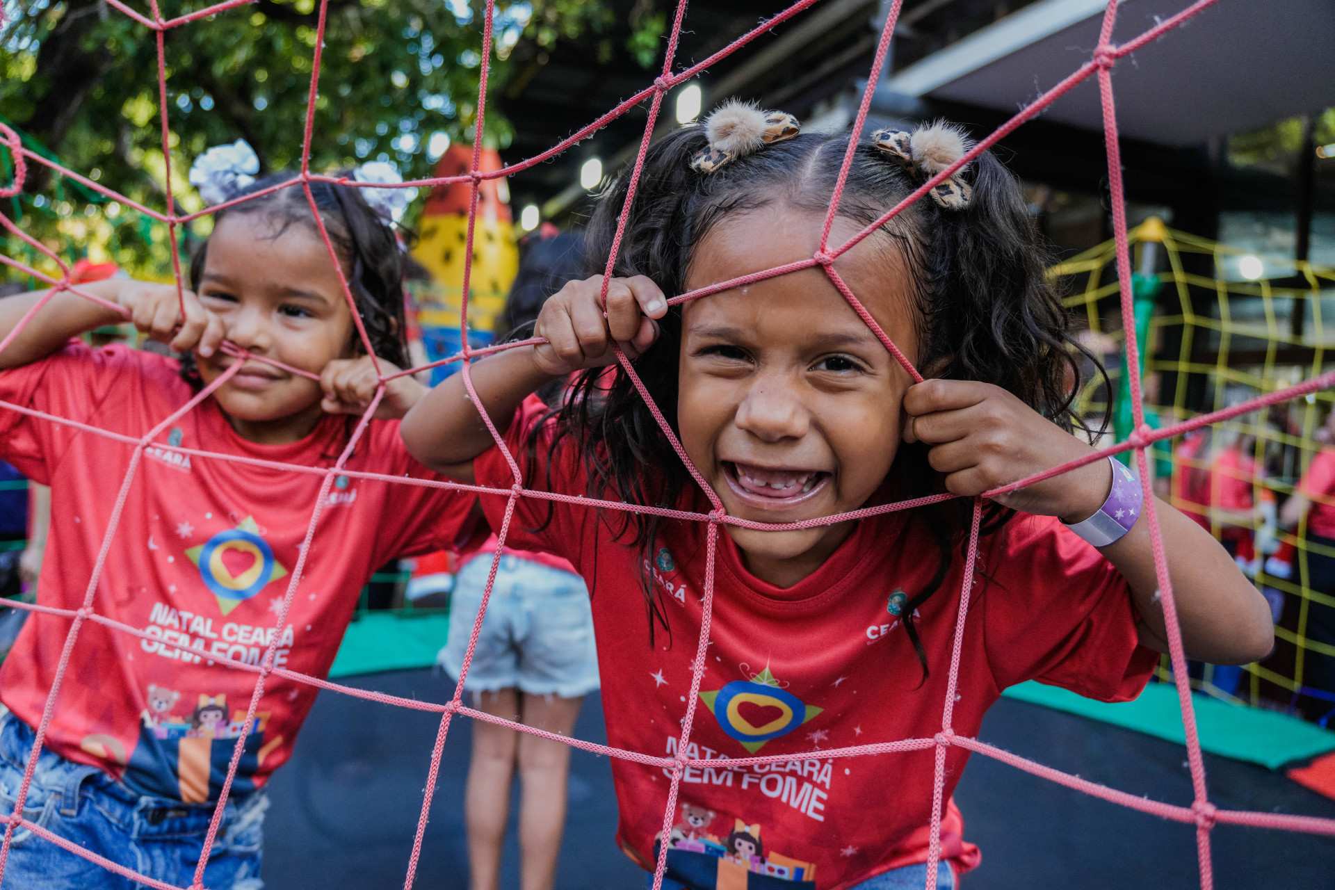  3&ordm; Natal Cear&aacute; Sem Fome contou com atividades variadas, no Pal&aacute;cio da Aboli&ccedil;&atilde;o  (Foto: FERNANDA BARROS)