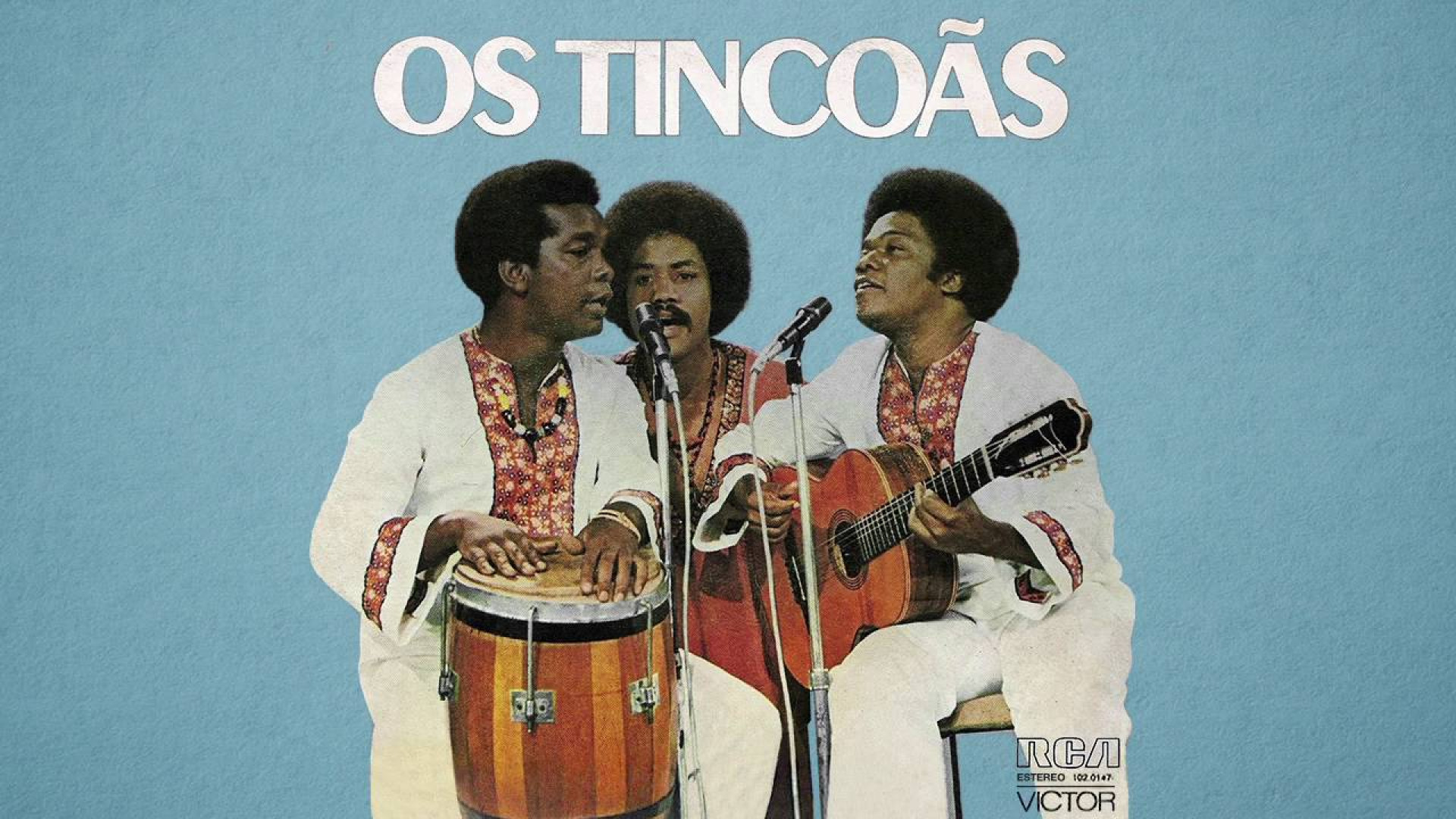 Capa de um dos &aacute;lbuns do grupo Os Tinco&atilde;s