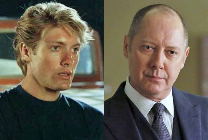 James Spader – ator americano, nascido em 1960. Começou a aparecer careca no fim dos anos 2000, após a queda natural de cabelo, visual que ele passou a assumir de forma definitiva em entrevistas e trabalhos mais recentes.