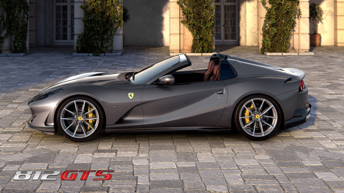 A Ferrari 812 GTS, ano 2023, possui o IPVA mais caro do Ceará em 2026; veja lista completa 