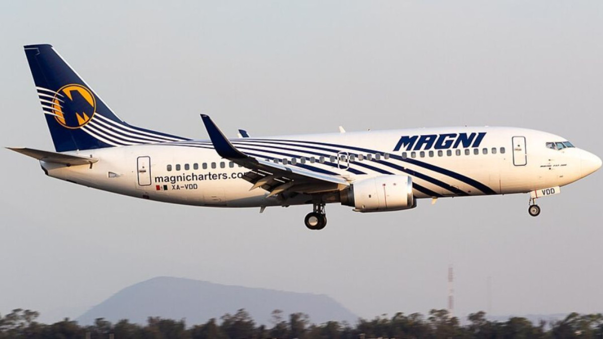 Piloto ficou na cabine da aeronave da companhia Magnicharters pelo suposto descumprimento no pagamento do salário 