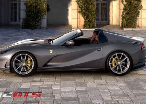 A Ferrari 812 GTS, ano 2023, possui o IPVA mais caro do Ceará em 2026; veja lista completa 
