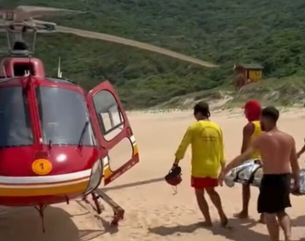 O ataque durou poucos segundos e só cessou após a intervenção de seu companheiro. Fabiana teve mordidas profundas no abdômen, braço e, principalmente, nas nádegas, onde houve perda de tecido.