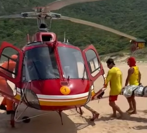 Socorrida de helicóptero, ela passou por cirurgia e recebeu vacinas. Especialistas alertam que capivaras são animais silvestres e podem reagir de forma agressiva quando se sentem ameaçadas ou estressadas.