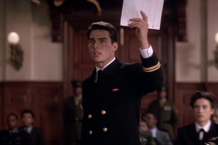 Outro grande sucesso dirigido por Rob Reiner foi o drama jurídico Questão de Honra - indicado a quatro Oscars -, lançado em 1992 e estrelado por Tom Cruise, Jack Nicholson e Demi Moore. 