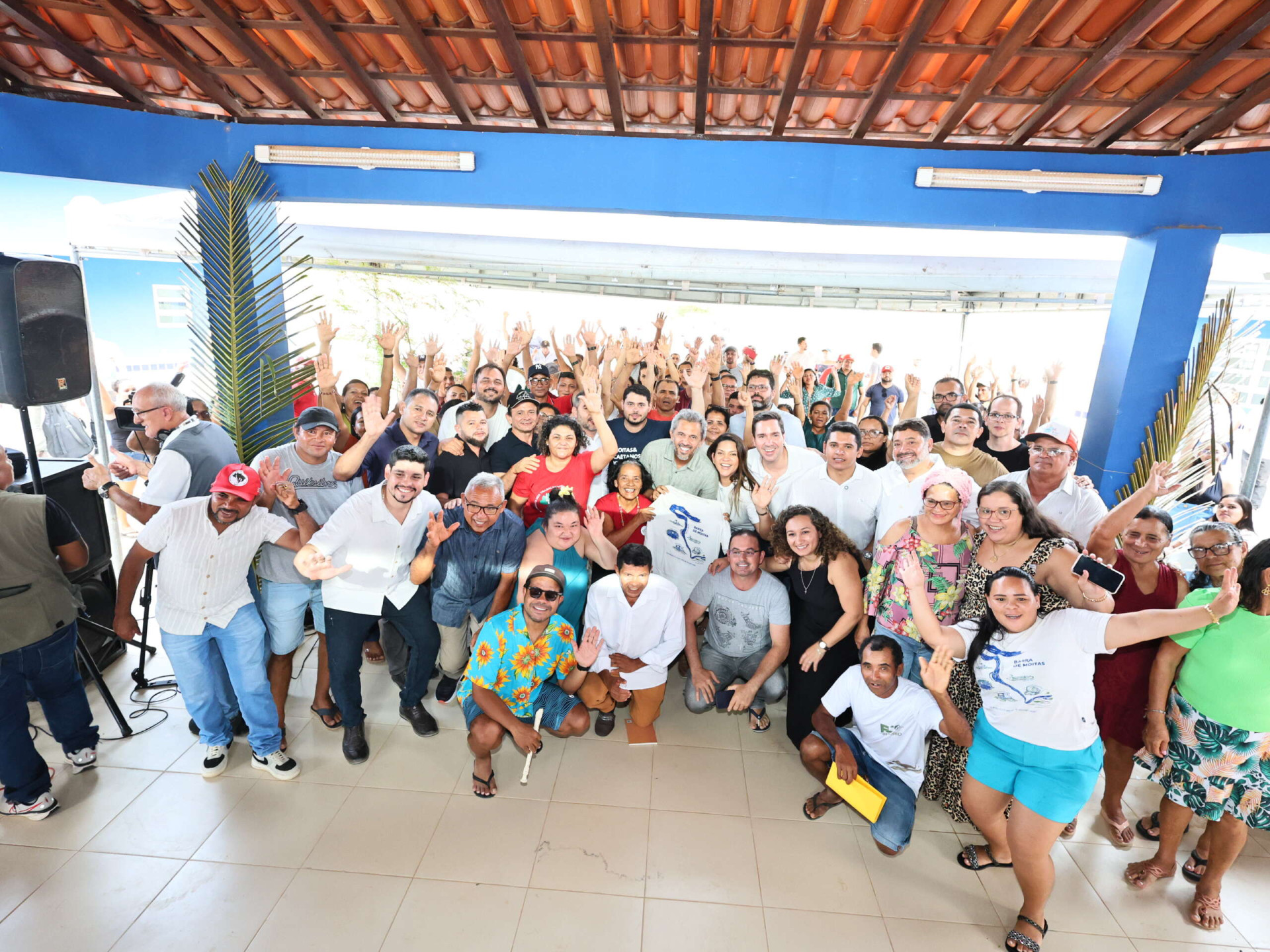 Assinatura do decreto que cria a Reserva de Desenvolvimento Sustentável Foz do Rio Aracatiaçu foi realizada neste domingo, 21 (Foto: Thiago Gaspar/Casa Civil )