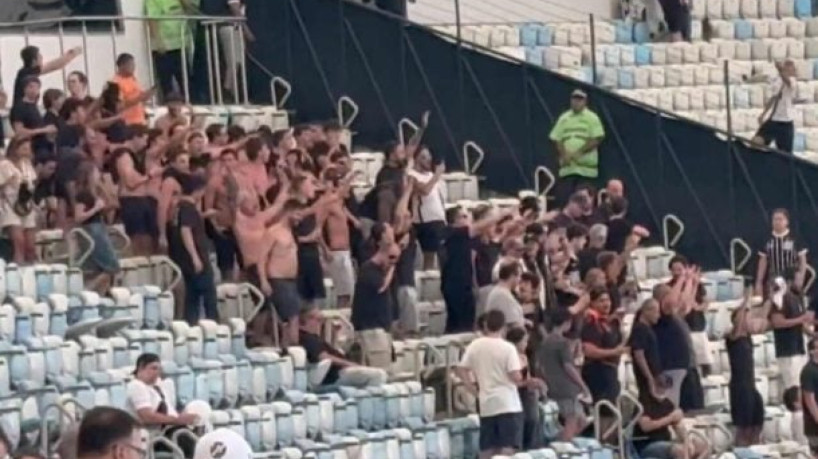 Torcida do Vasco fica revoltada. Bola não rolou, mas já há distúrbios no estádio, antes do segundo jogo da final da Copa do Brasil    