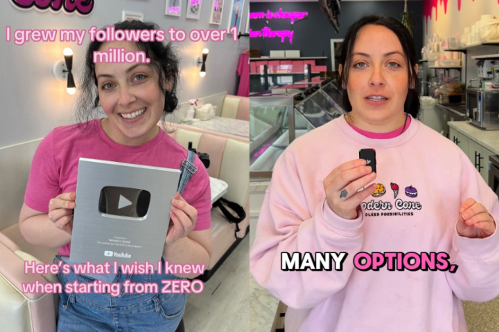 Atualmente, Chelsea não só comanda o estabelecimento, mas também compartilha seu conhecimento para ajudar aspirantes a ingressar no mercado.