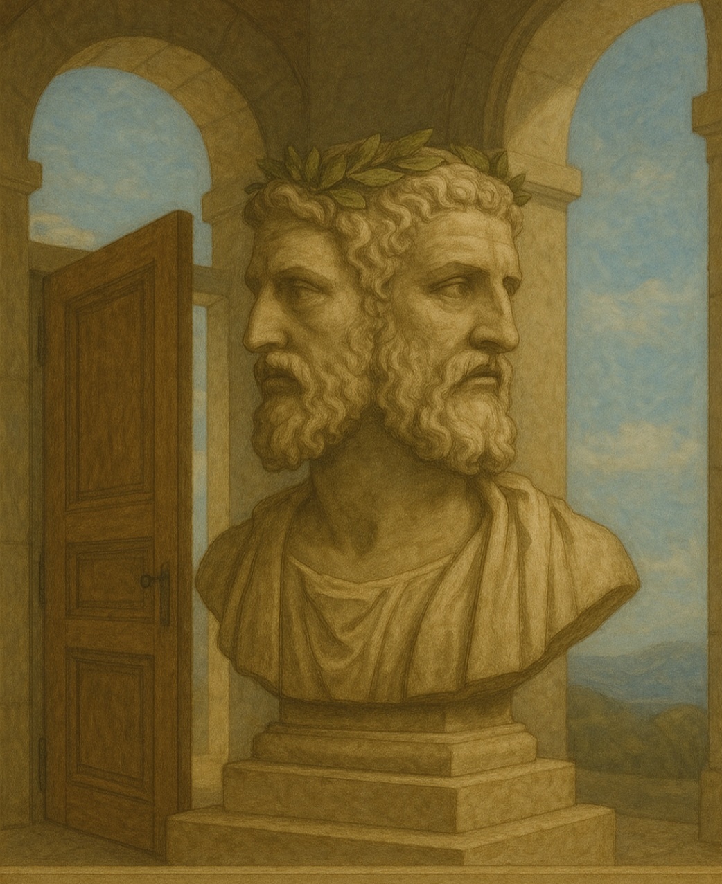 Janeiro vem de Janus, deus romano das portas e dos começos, representando as transições e o início do ano. Era simbólico começar com uma divindade que olhava tanto para o passado quanto para o futuro.
