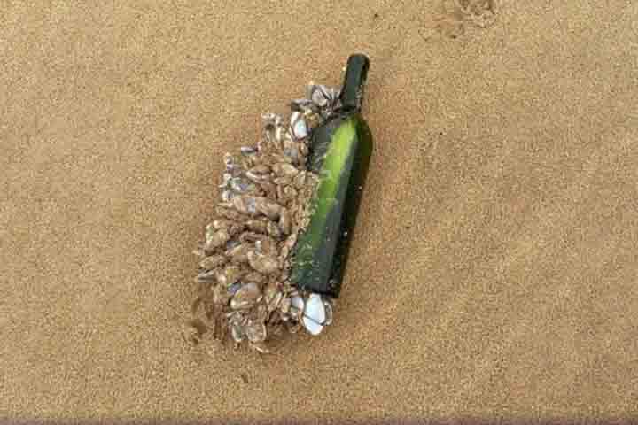 Recentemente, uma garrafa atirada ao mar no Brasil foi encontrada em uma praia australiana. O autor da mensagem identificava-se como Joe Johnson e dizia que o item foi atirado no Oceano Atlântico em novembro de 2008. Ele pedia que o responsável por achar o bilhete fizesse a devolução relatando onde o encontrou. Para isso, oferecia 20 dólares (R$ 118 na cotação atual). 
